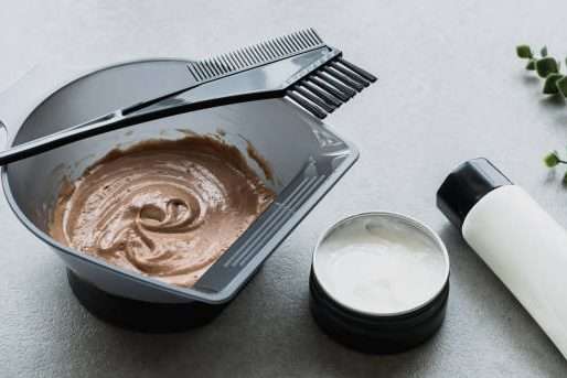 Hair dye, gray hair dye, hair color tools